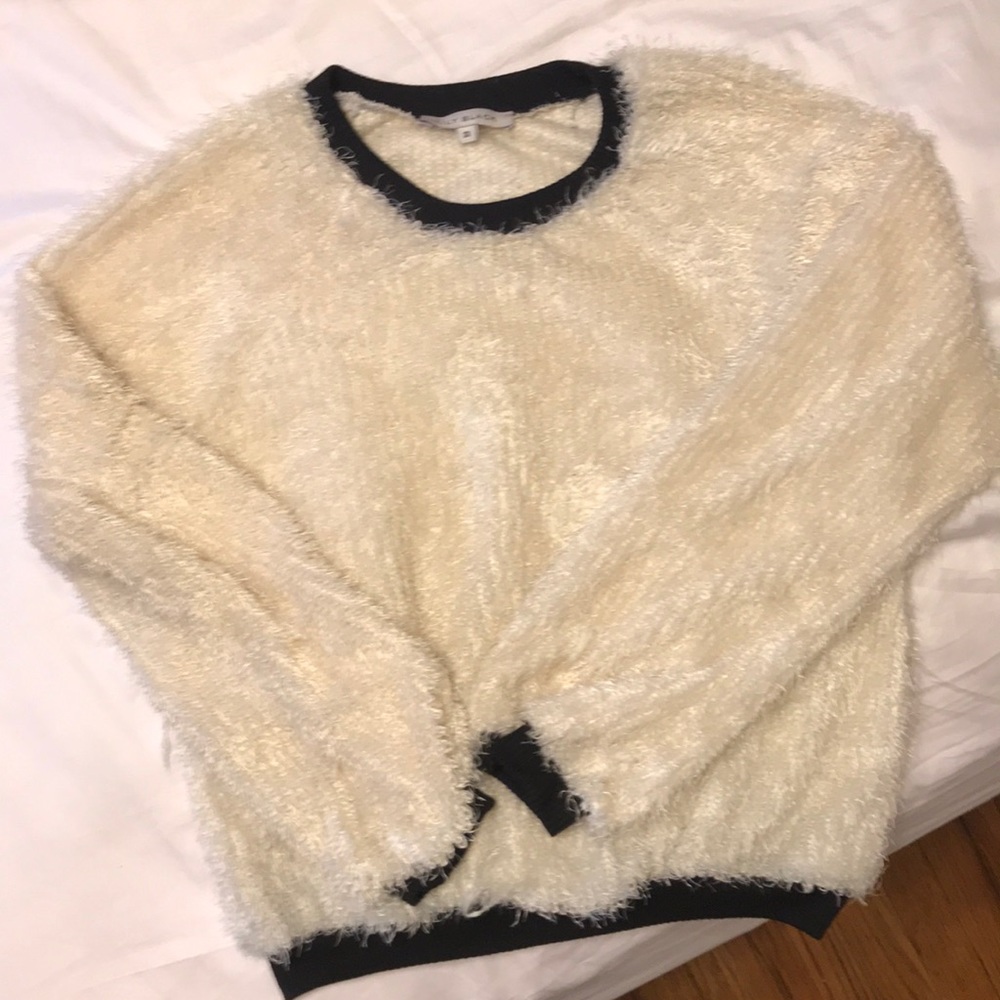 Cute fuzzy sweater